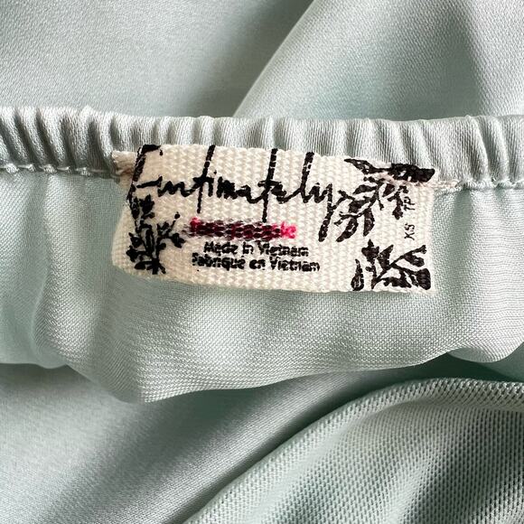 Intimately Free People City Cool Midi Slip Dress Size XS Ice Blue - Picture 11 of 14